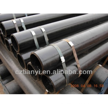 Manufacturer Oiled / black painted api 5l gr b seamless pipe